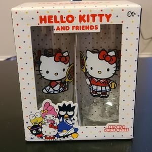 Hello Kitty Juice Glasses